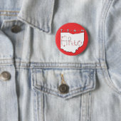 Team Ohio Agility Ronde Button 5,7 Cm (In situ)