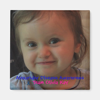 Team Olivia Kay Alexander Awareness Magnet Magneet