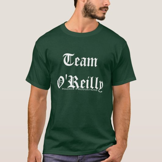 Team O'Reilly, Hacker Productions T-shirt (Voorkant)