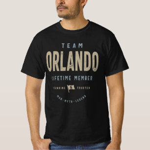 Team Orlando Lifetime Lid Persoonlijke naam T-shirt