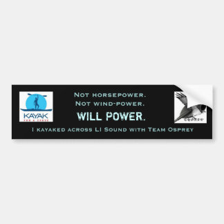 Team Osprey Wilskracht Sticker