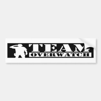 Team Overwatch Bumpersticker