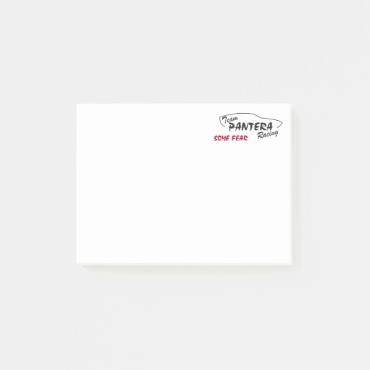 Team Pantera Racing Post-it® Notes (Devant)