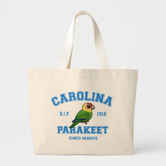 Team Paraket Grote Tote Bag (Voorkant)