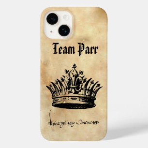 Team Parr Katherine Parr's Kroon & Handtekening Case-Mate iPhone 14 Hoesje