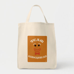 Team Peperkoek Grappig Kerst Motto Design Tote Bag
