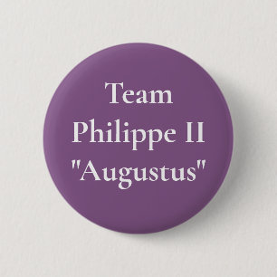 Team Philippe II (Philip Augustus) Ronde Button 5,7 Cm