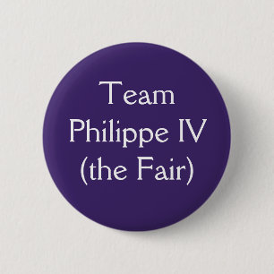 Team Philippe IV Ronde Button 5,7 Cm