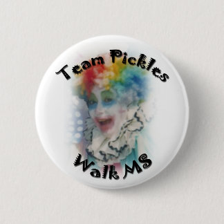 Team Pickles - Walk MS-knop Ronde Button 5,7 Cm