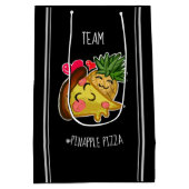 Team Pinapple Pizza Medium Cadeauzakje (Achterkant)