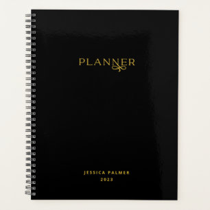 Team Planner Aangepaste Zwarte Professionele Organ