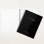 Team Planner Custom Black Professional Organizer (Display)