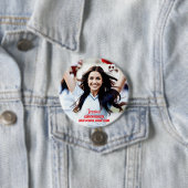 Team Player Custom Photo Button (In situ)