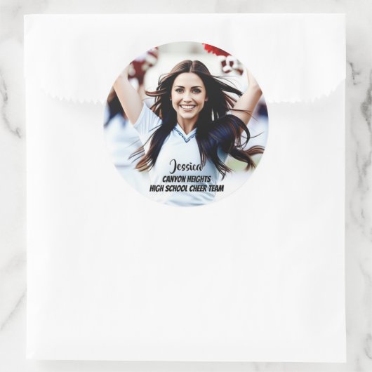 Team Player Custom Photo Sticker Set (Tas)