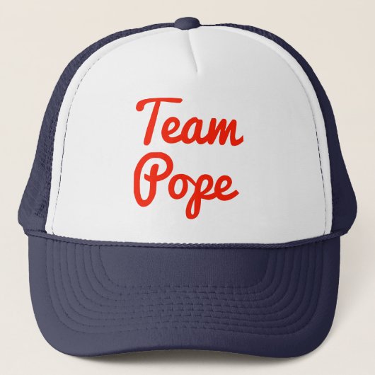 Team Pope Trucker Pet (Voorkant)