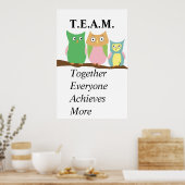 TEAM-Poster Poster (Keuken)