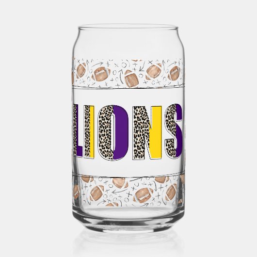 Team Pride Blikvorm Glas (Voorkant)