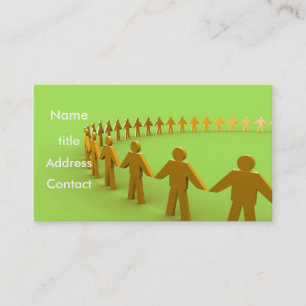 Team - profielkaart visitekaartje