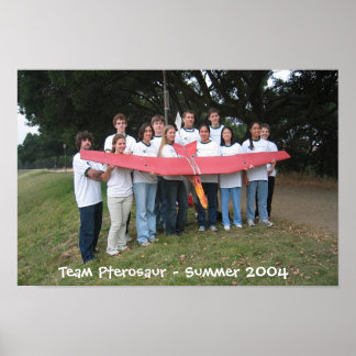 Team Pterosaur Afbeelding Poster