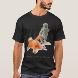 Team Punch Monkey Ondersteuningsteam Kunst T-shirt