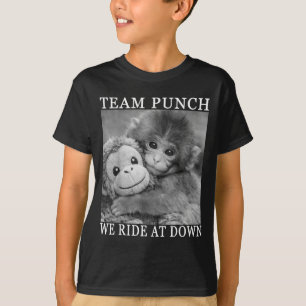Team punch monkey Team punch monkey T-shirt
