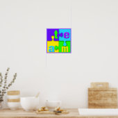 Team Puzzle Poster Print (Keuken)