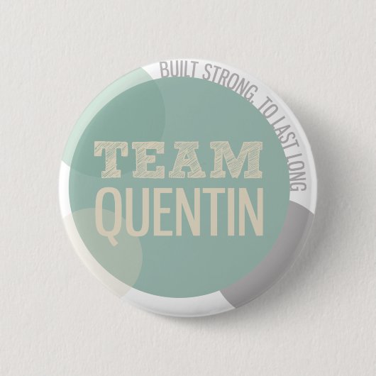 TEAM QUENTIN RONDE BUTTON 5,7 CM (Voorkant)