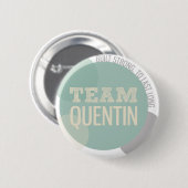 TEAM QUENTIN RONDE BUTTON 5,7 CM (Voorkant /achterkant)