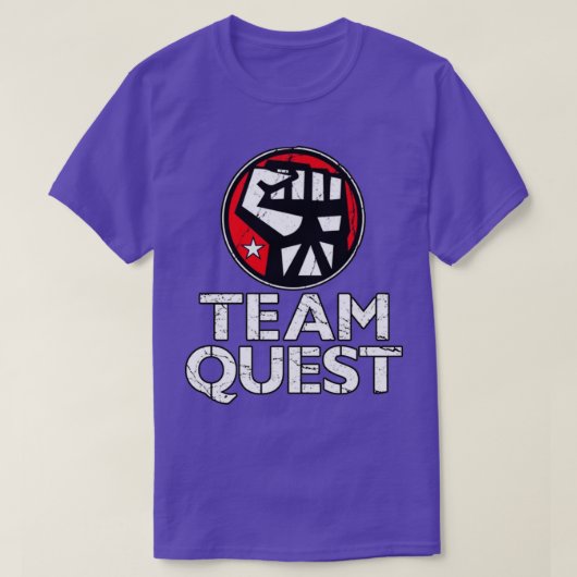 Team Quest T-shirt (Design voorkant)