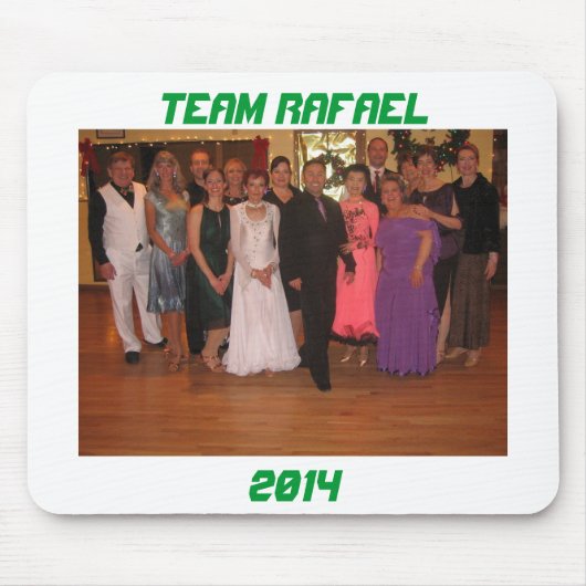 Team Rafael Mousepad Muismat (Voorkant)