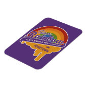 Team Rainbow aangepaste magneet (Linkerzijde)