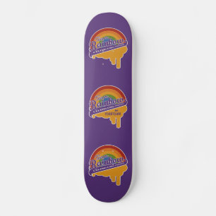 Team Rainbow aangepaste skateboard