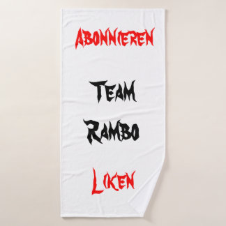  Team Rambo Badhanddoek