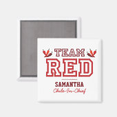 TEAM RED Lid Magneet (Voorkant / Achterkant)
