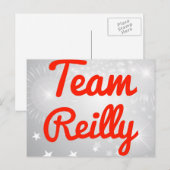 Team Reilly Briefkaart (Voorkant / Achterkant)
