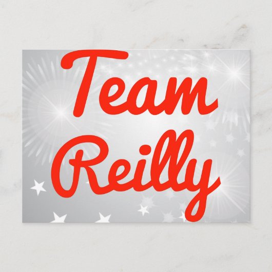 Team Reilly Briefkaart (Voorkant)