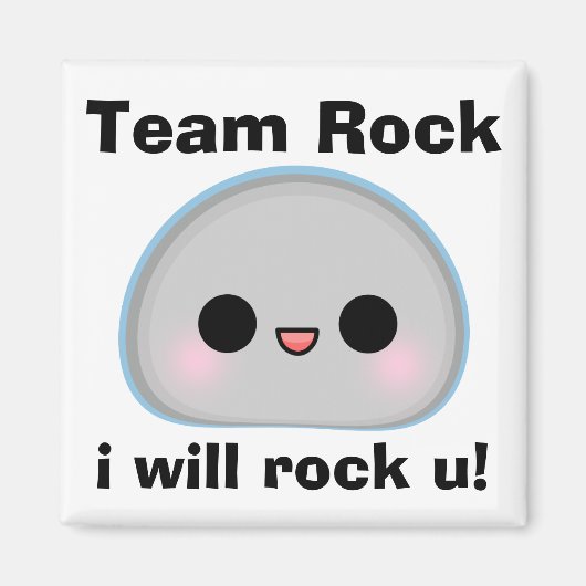 Team Rock Magneet (Voorkant)