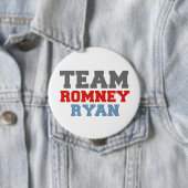 TEAM ROMNEY RYAN VP TEAM.png Ronde Button 4,0 Cm (In situ)