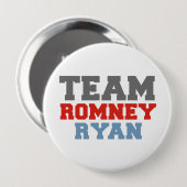 TEAM ROMNEY RYAN VP TEAM.png Ronde Button 4,0 Cm (Voorkant /achterkant)