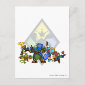 Team Roo Island Group Briefkaart (Voorkant)