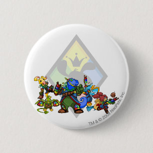 Team Roo Island Group Ronde Button 5,7 Cm