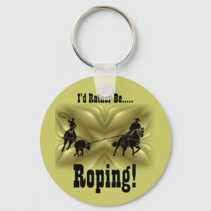 Team Ropers 203 Sleutelhanger