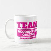 Team rose personnalise l'équipe et la tasse de nom (Gauche)