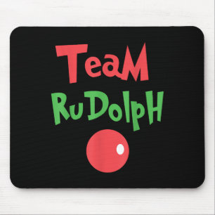 Team Rudolph - Rudolph de rendier met de rode neus Muismat