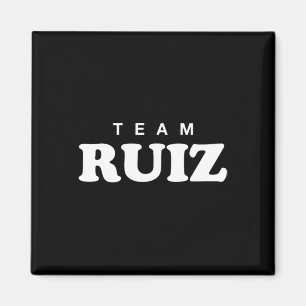 Team Ruiz Gepersonaliseerde Achternaam Bruid Bruid Magneet