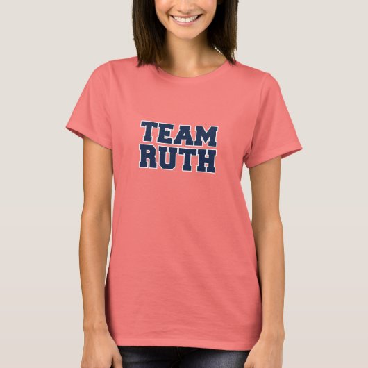 Team Ruth T-shirt (Voorkant)