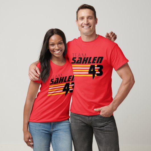 Team Sahlen gestript T-shirt (Unisex)