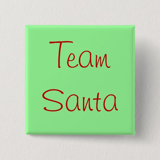 Team Santa Button (Voorkant)