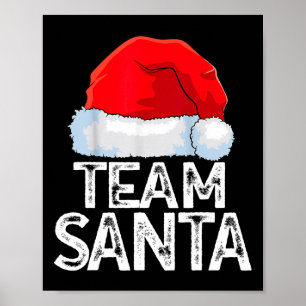 Team Santa Family Tradition kerstviade Matchi Poster