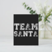 Team Santa Grappige Kerst (Staand voorkant)
